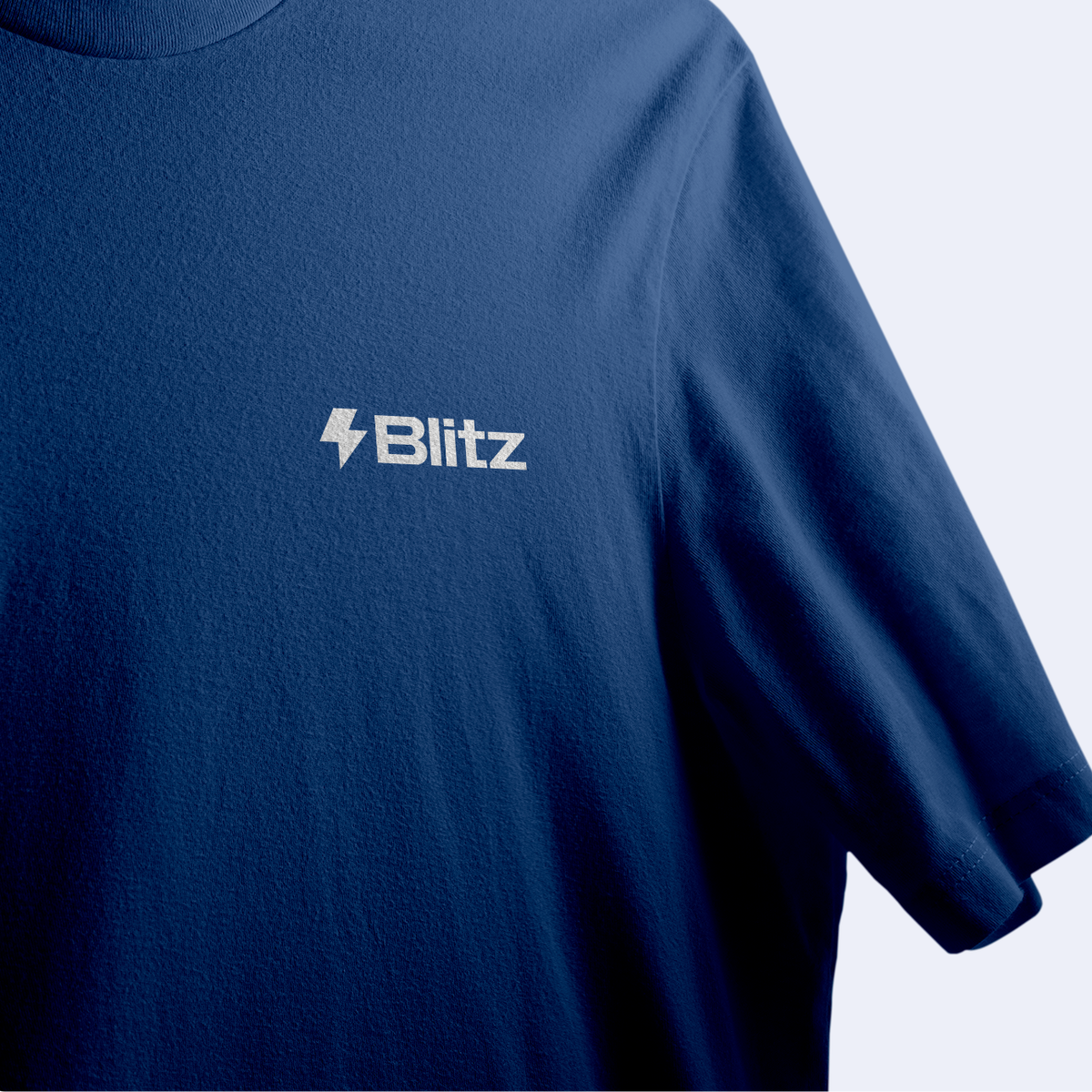 Blitz logo on T-shirt